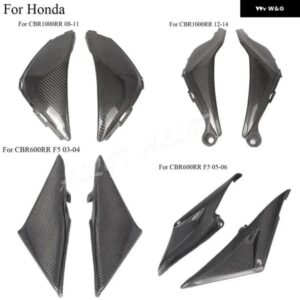 カーボンタンクサイド フェアリング パネル ガスタンクカバー ホンダ CBR600RR F5 CBR1000 2003-2014 2004-2008-13 カスタムパーツ アクセ