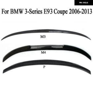 カーボンリアウイング トランク リッドスポイラー ウイング BMW 3シリーズ E93 クーペ 2006-13 カスタムパーツ アクセサリー 交換用部品 互