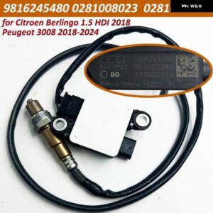 9816245480 粒子状物質 PM センサー 0281008023 0281008024 シトロエン ベルランゴ 1.5 HDI プジョー 3008 1.5 2018-2024 カスタムパーツ