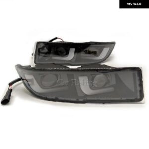 車 LED DRL トヨタ ランドクルーザープラド 120 GRJ120 TRJ120 FJ120 LC120 2002-2010 デイタイム ランニングライト フォグランプ ウインカ