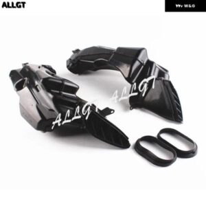 ABS カバー フェアリング ラムエアインテーク チューブ ダクト スズキ GSXR600/GSXR750 2008 2009 2010 K8 ブラック カスタムパーツ アクセ