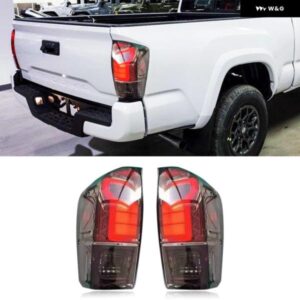 カースタイリング LED テールライト リア テールライト ブレーキライト ハザードランプ トヨタ タコマ 2016-23 カスタムパーツ アクセサリ