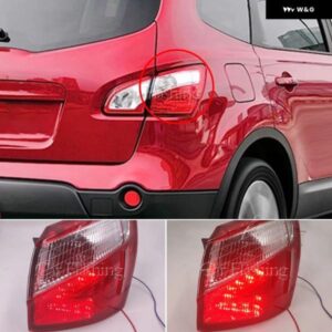 アウターサイド テールライト 日産 キャシュカイ 2008-15 EU バージョンリアブレーキライト アクセサリー カスタムパーツ アクセサリー 交
