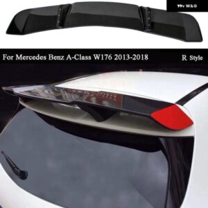カーボンリア トランク スポイラー メルセデスベンツ A クラス W176 2013-18 R スタイル カスタムパーツ アクセサリー 交換用部品 互換品