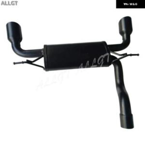 パフォーマンスアクスルバックデュアルアウトレット排気システムダブルアウトレット排気装置マフラーシステム ジープ ラングラー JL 2018-2