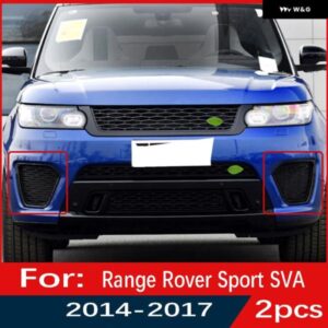 ランドローバー レンジローバー スポーツ SVR L494 2014-16 フォグライト カバー グリル ベント メッシュ グリル フォグランプ カバー キャ