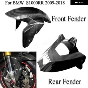 フロントリア タイヤハガーマッドガードフェンダー フェアリング カーボン BMW S1000RR 2009-18 カスタムパーツ アクセサリー 交換用部品
