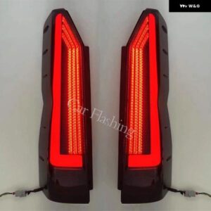 LED テールライト アセンブリ テールブレーキライト 信号 ランプリバースライトリア フォグランプ トヨタ ハイエース 2019-23 カスタムパ