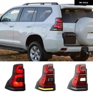 トヨタ ランドクルーザー プラド 150 LC150 FJ150 GRJ150 2010-17 LED テールライト リアランプ カスタムパーツ アクセサリー 交換用部品