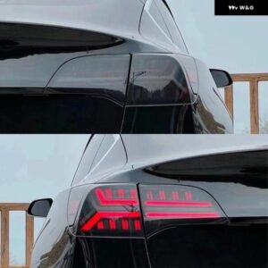 テールライト テスラ モデル 3 モデル Y 2016-2023 カースタイリングテールランプ LED ダイナミック 信号 DRL ブレーキリバース 自動車 ア