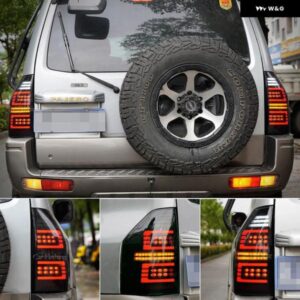 テールランプパジェロ V73 V75 V77 V87 V83 2004-2015 LED テールライト リアフォグブレーキウインカー 自動車 アクセサリー カスタムパー