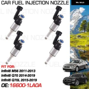 インフィニティ M56 2011-2013 インフィニティ Q70 2014-2019 インフィニティ Q70L 2015-2019 アクセサリー燃料インジェクターノズル噴射 1
