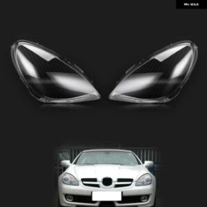 メルセデス ベンツ SLK W171 SLK 280 SLK300 SLK350 2004-2010 車用 ヘッドライト シェル ランプシェード ヘッドランプ レンズ カバー ランプペア