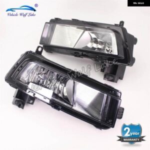 VW TOURAN 2015-20 カー スタイリング フロントハロゲン フォグランプ 電球 付き 1ペア