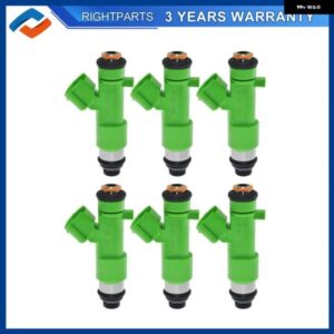 6個 16600-JK20A 燃料 インジェクター 日産 アルティマ ムラーノ パスファインダー マキシマ インフィニティ EX35 FX35 G35 M35 3.5L 16600JK20A FJ1017