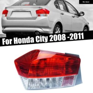 カーアクセサリー ホンダ シティ 2008-11 リア テールライト ウィンカーランプ ブレーキライト テールライト ハウジング バルブ 無