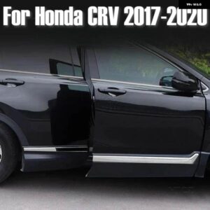 カーアクセサリー ホンダ CRV 2017-2020 6PCS スタイリング クローム ステンレス 車体 サイドドア モールディング カバー トリム カー スタイリング