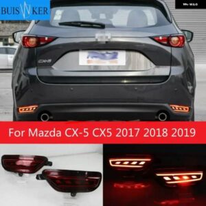 マツダ CX-5 CX5 2017 2018 2019 LED リア リフレクター テールライト フォグランプ リア バンパー ライト ブレーキライト ウィンカーランプ 2個