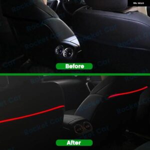 256色LEDシートバック アンビエントライト アプリ コントロール メルセデス ベンツ W177 W118 W247 A/B クラス RGB インテリア