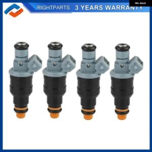 4個 0280150989 燃料 インジェクター ボルボ 740 2.3L 1989-92 ボルボ 940 2.3L 1992 1993 026133025