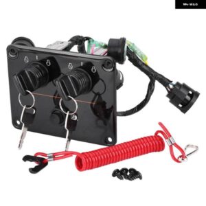 デュアルキースイッチ パネル デュアル エンジン キースイッチ パネル スイッチ アセンブリ 船外機6K1-82570-08-00