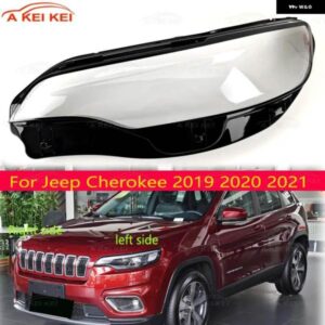 防水 クリア ヘッドライト レンズ ジープ チェロキー 2019-21 ヘッドライト カバー ク リアランプ シェード シェル