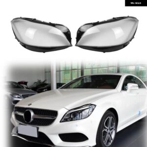 メルセデス ベンツ W218 CLS 2016 2017 2018 ヘッドライト カバー ランプシェード ヘッドランプ シェル ガラス