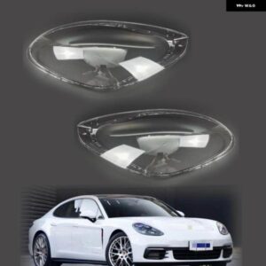 ポルシェ パラメーラ パナメーラ GTS 971 2017-2023 フロント ヘッドライト レンズ カバー ヘッドランプ ランプシェード シェルキャップペア