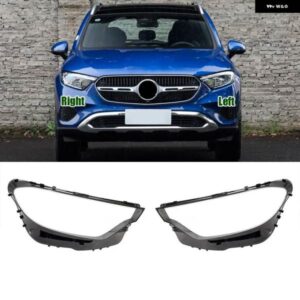 メルセデス ベンツ GLC W254 GLC200 GLC260 GLC300 2023 2024 車用 ヘッドライト レンズ カバー ランプシェード クリア ヘッドランプ シェル