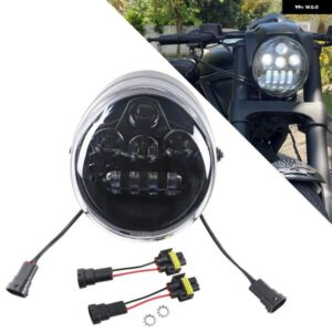 LED ヘッドライト オートバイ ハーレー ダビッドソン VROD V-ROD VRSC VRSCA VRSCB VRSCF VRSCAW 2002-2017 ハイロービーム アクセサリー