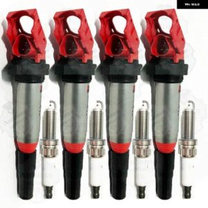 4個 イグニッション コイル イリジウム スパークプラグ BMW 120I 320I X1 X3 MINI UF667 2137551049 12137551260 12137594596 12138616153