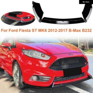 フロントロア バンパー スポイラー チン リップスプリッター ディフューザー デフレクターガード フォード フィエスタST MK6 2012-2017 B-MAX B232