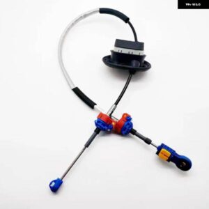 適合 プジョー 307 シフト ケーブル シトロエン C5 C6 プジョー 407 シフト ケーブル ジョイントクリップギアラインバックルブルー固定カード