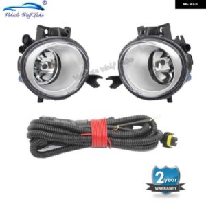 フォグランプ 2個 VW TOUAREG 2002-10 車用フロントハロゲン フォグランプ フォグランプ ワイヤー 電球 付き