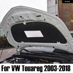 車 エンジン フードサウンドヒート防火断熱コットン パッド 防音マットカバー フォーム フォルクスワーゲン トゥアレグ2003-2018