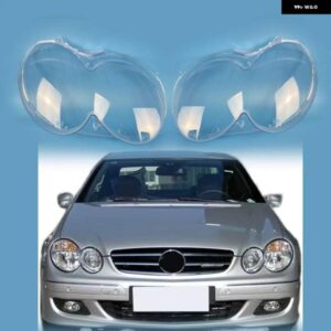 メルセデス ベンツ W209 CLK 2003-2009 車用 フロント ヘッドライト レンズ カバー ク リアランプ シェード ガラスランプカバー キャップ ヘッドランプ