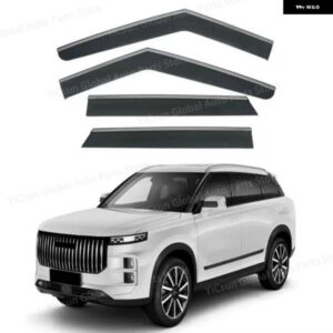 車用デフレクターオーニング JAECOO J7 アクセサリー 2024 2023~2025 TANSUO 06 車用サイドウィンドウレインシールド バイザー ガードカバー パーツツール