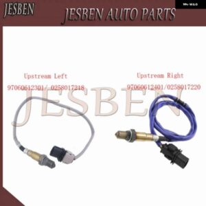 2個 97060612301 97060612401 上流左右 ラムダ O2オキシセンサー ポルシェ パナメーラ 970 3.6 4.8 GTS ターボ 2009-2016