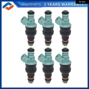6 個 0280150415 燃料 インジェクター BMW 323I 323IS 325I 325IS 525IT 2.5L M3 3.0L 1991-1999 FJ292 13641730060 13641730080