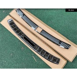 メルセデス ベンツ C クラス W205 C200L 260L 2015~2021 カーアクセサリー リア バンパー プロテクター シル トランク トレッドプレートカバー トリム