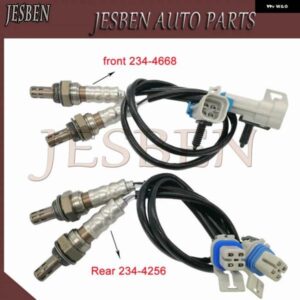 4個 フロント リア 234-4256 234-4668 ラムダ オキシO2センサー GMC ユーコン 6.2L シエラ 1500 2500 3500 HD 6.0L エスカレード シルバラード