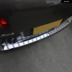 VW フォルクスワーゲン トゥアレグ 2011-15 2017 リアドア トランク ゲート バンパー プロテクター ガードプレート