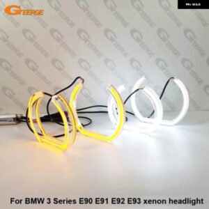BMW 3シリーズ E90 E91 E92 E93 キセノン ヘッドライト 超高輝度 DTM スタイル LEDエンジェルアイ ハローリング デイライト ウィンカー