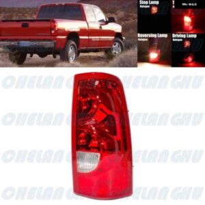 右側レッドエッジテール リアランプ ライト 電球 付き 19169004 GM2800174 シボレー シルバラード 2003-06