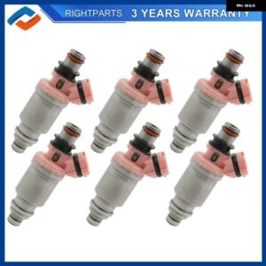 23250-74080 6個 燃料 インジェクター トヨタ ランドクルーザー レクサス LX450 4.5L 1993-1997 23209-74080 2325074080 2320974080 842-12131