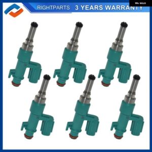 6PCS 23250-38050 23209-38060 燃料 インジェクター レクサス LS460 GS460 4.6L LS600H 5.0L 2010-2017 23209-38050 2325038050 2320938050