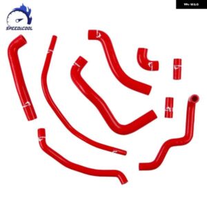 アプリリア 2004-2008 RSV1000R 2006-2010 TUONO バイク 用シリコン ラジエーター クーラント チューブ パイプ ホースキット