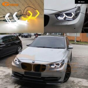 BMW 5シリーズ GT F07 2009 2010 2011 2013 超高輝度クリスタルコンセプト M4 アイコニック スタイル LEDエンジェルアイキット ハローリング デイライト