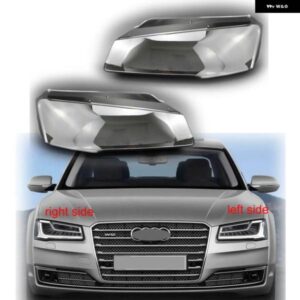 アウディ A8 D5 2014-2017 車用 ヘッドライト レンズ クリアカバー ランプシェード ヘッドランプ シェル