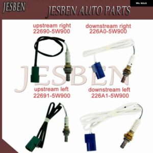 4X アップダウンストリームオキシ O2 センサー 日産 パスファインダー XE SE 3.5L 2002-2005 22690-5W900 22691-5W900 226A0-5W900 226A1-5W900